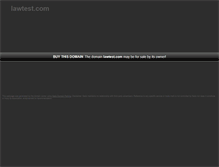 Tablet Screenshot of lawtest.com